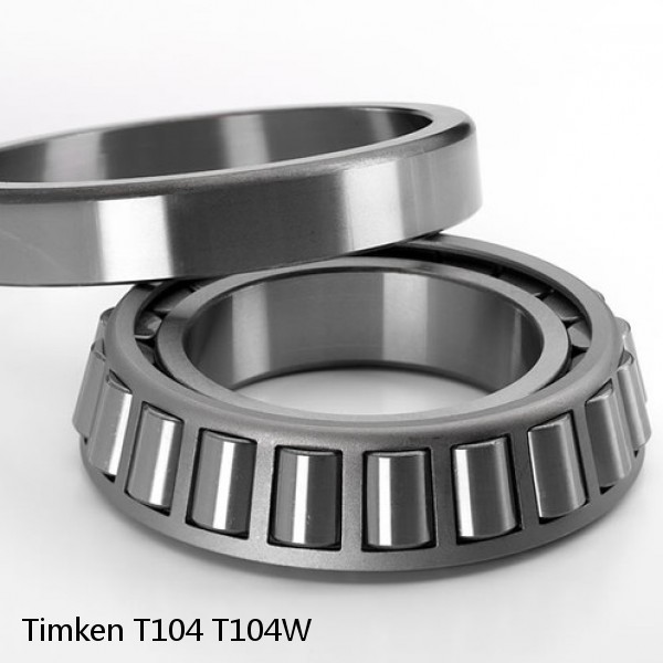 T104 T104W Timken Tapered Roller Bearings #1 small image