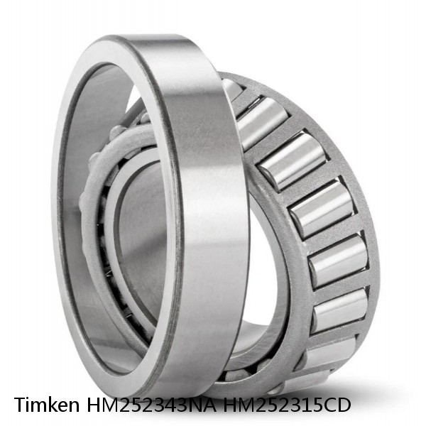 HM252343NA HM252315CD Timken Tapered Roller Bearings #1 small image