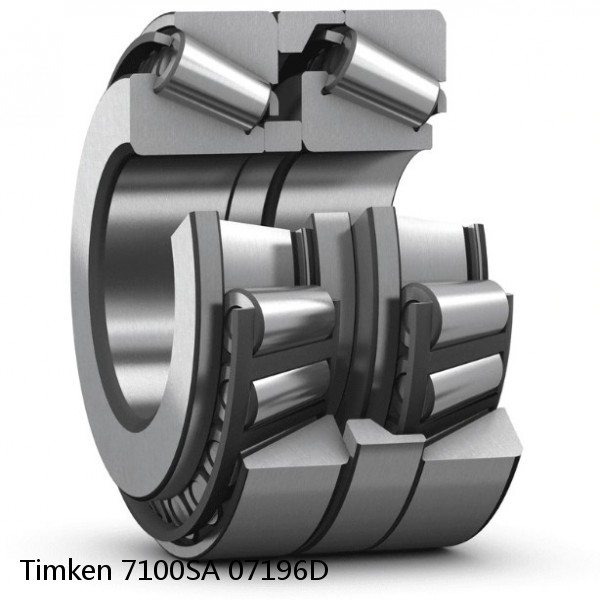 7100SA 07196D Timken Tapered Roller Bearings #1 small image