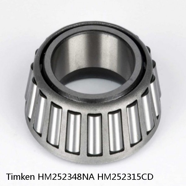 HM252348NA HM252315CD Timken Tapered Roller Bearings #1 image