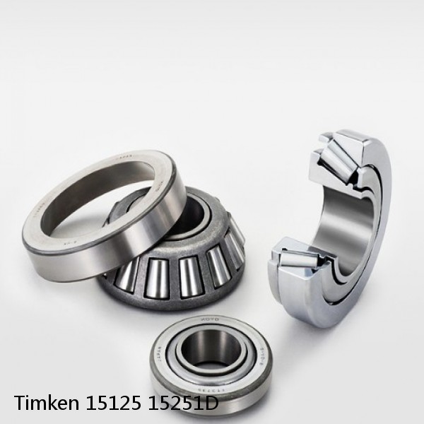 15125 15251D Timken Tapered Roller Bearings #1 image